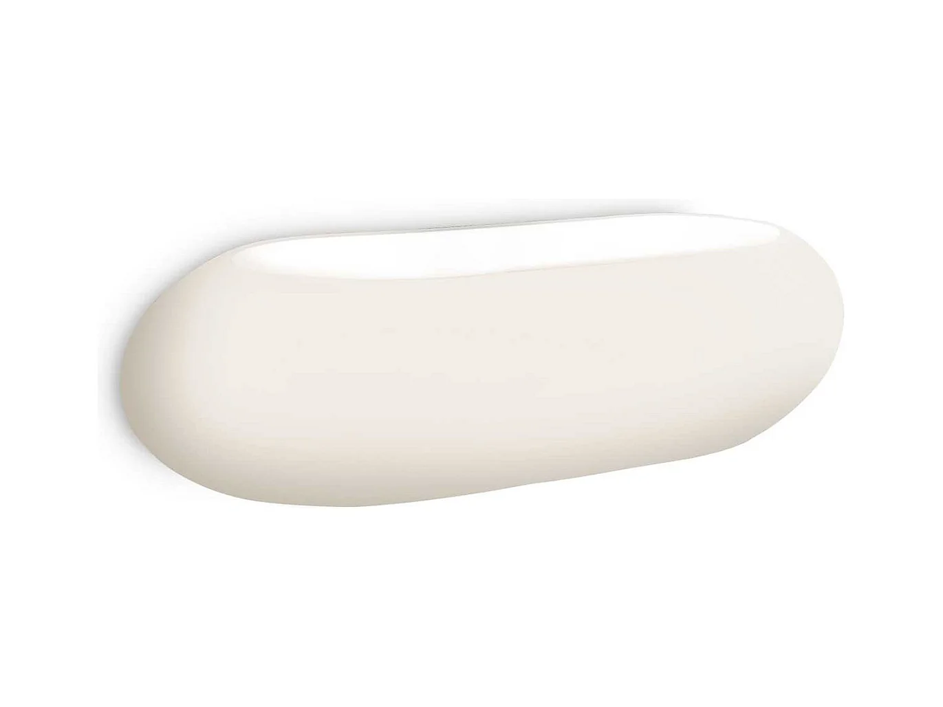 Ideal Lux Moris Applique murale d'intérieur à 2 ampoules, blanc, G9