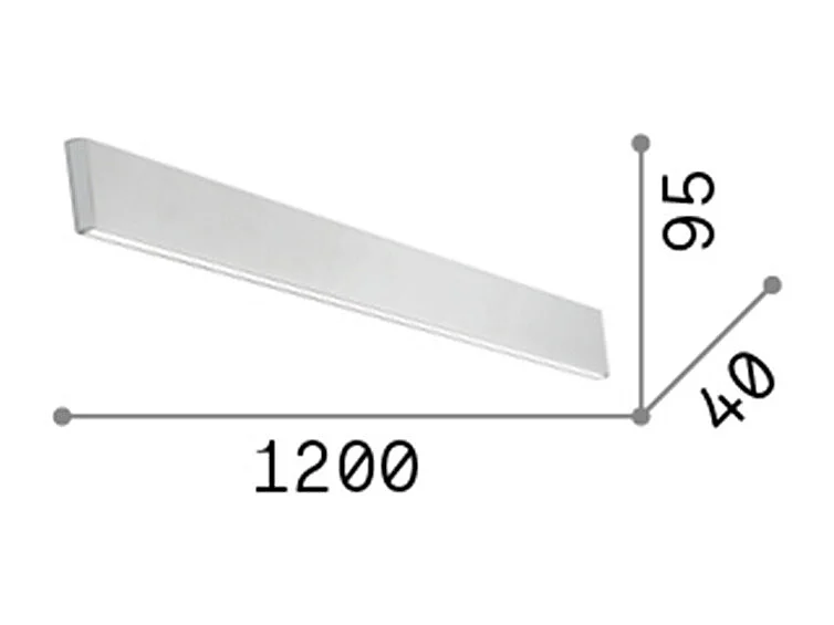 Applique Murale LED Décorative Intégrée Blanc, 3000K