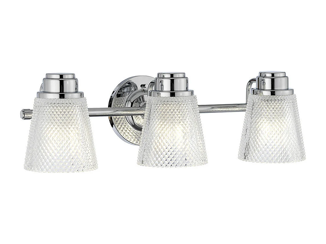 Hudson Applique 3 Luci Cromo Lucido IP44