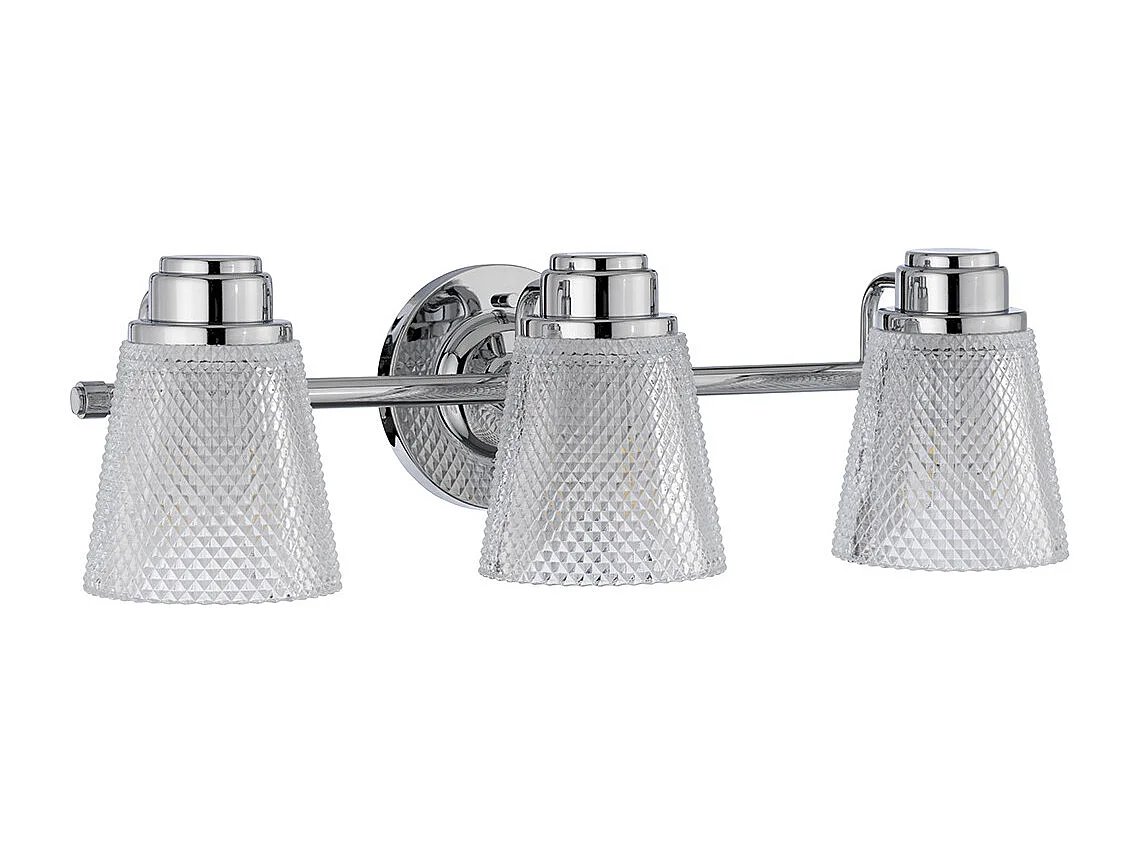 Hudson Applique 3 Luci Cromo Lucido IP44