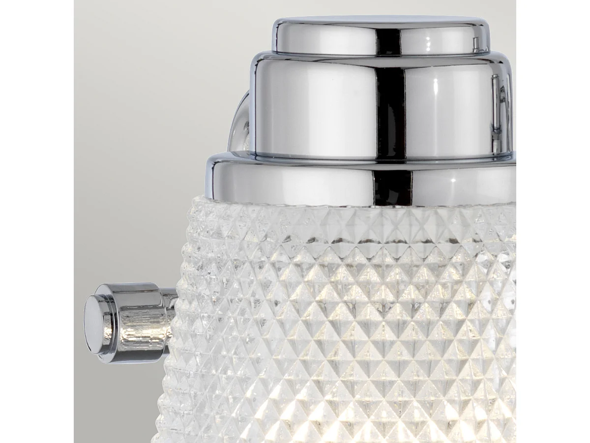 Hudson Applique 3 Luci Cromo Lucido IP44