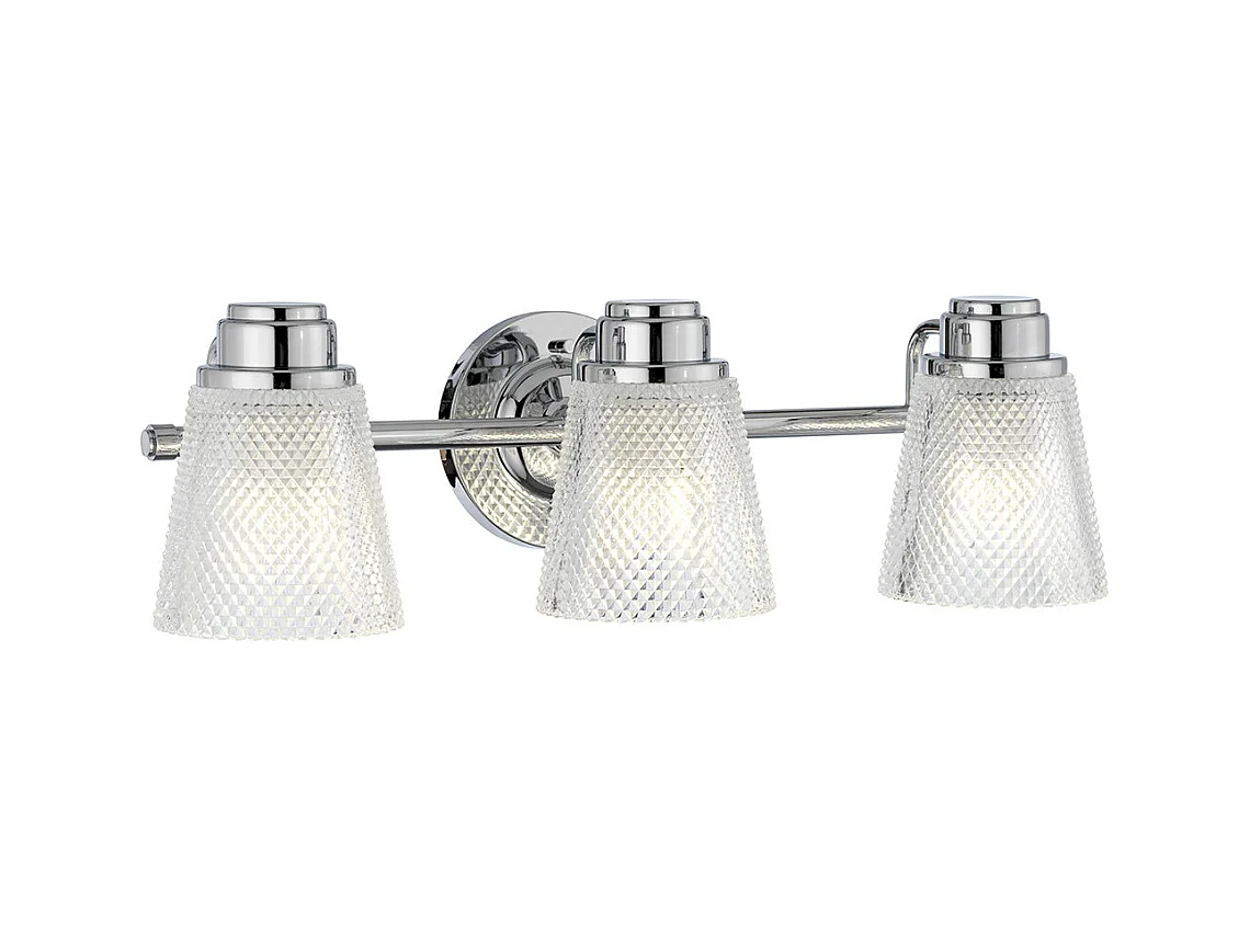 Hudson Applique 3 Luci Cromo Lucido IP44