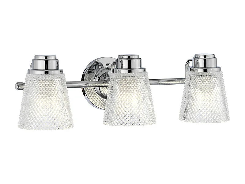 Hudson Applique 3 Luci Cromo Lucido IP44