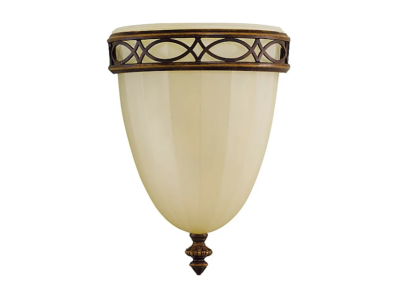 Elstead Drawing Room - 1 Licht Innenwand Aufwärtsstrahlerers Walnuss, E27