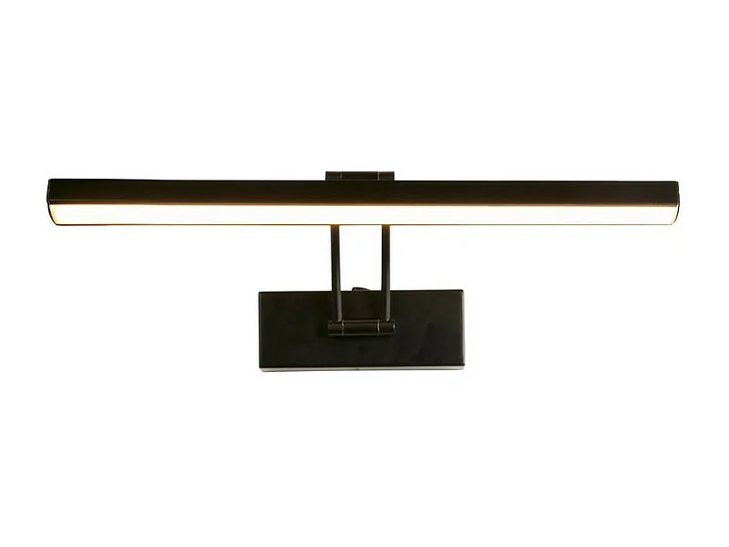 Searchlight Rhodes Quadro leggero in metallo nero da 40 cm