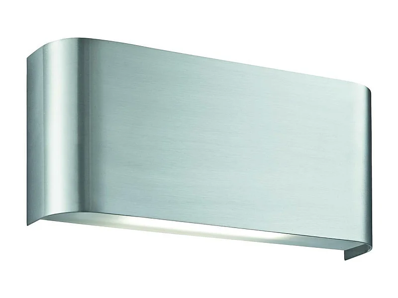 Searchlicht - LED Indoor Up / Down Wandleuchte Satin Silber