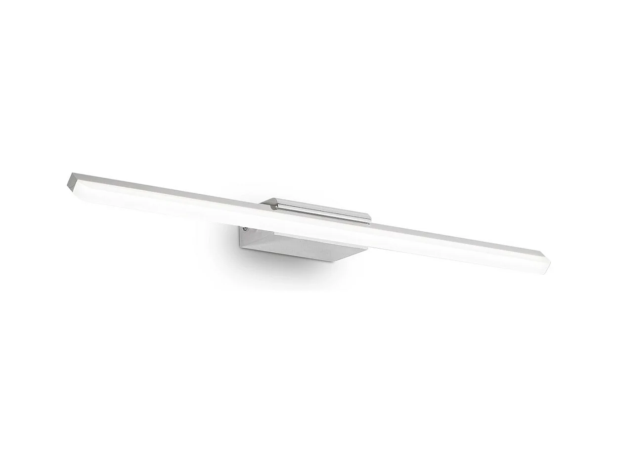 Ideal Lux Riflesso - Lampada da specchio a LED per bagno grande, cromata