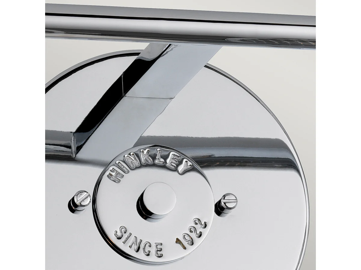 Rigby Hinkley Lampada da parete a 2 luci Cromo lucido IP44