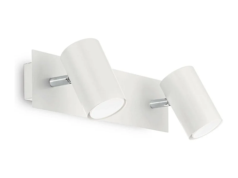 Ideal Lux Spot - Aplique de pared 2 luces Blanco