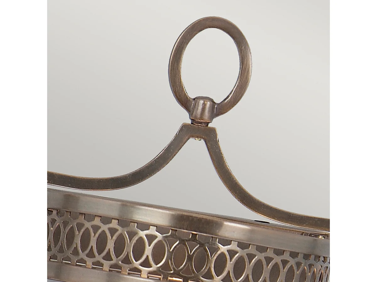 Elstead Guildhall - 1 Licht Wandleuchte für Innenkerzen Dunkelbronze, E14