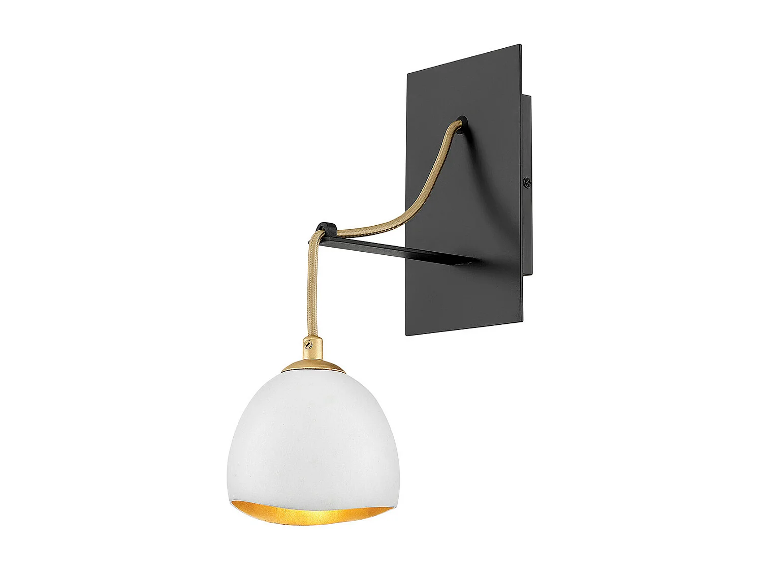 Lámpara de pared contemporánea de acero 1 luz E14 Nula