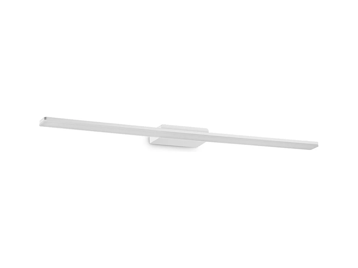 Ideal Lux MAKE-UP 90 cm integrierte LED-Wandleuchte Weiß, 3000 K, IP54, nicht dimmbar