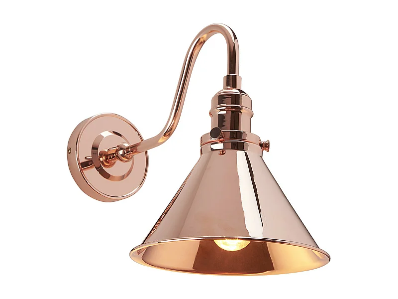 Elstead Provence - Applique da interno 1 luce Rame Lucido, attacco E27