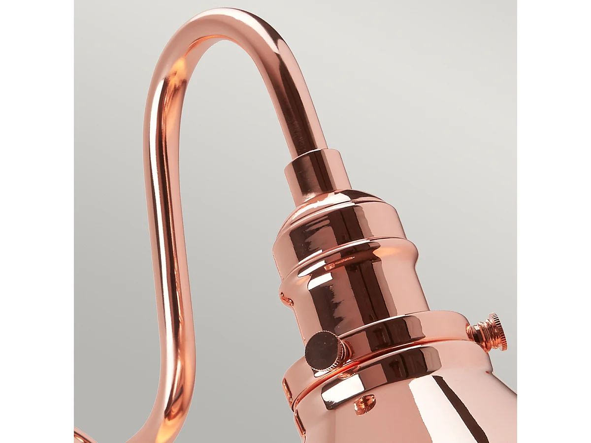 Elstead Provence - Applique da interno 1 luce Rame Lucido, attacco E27