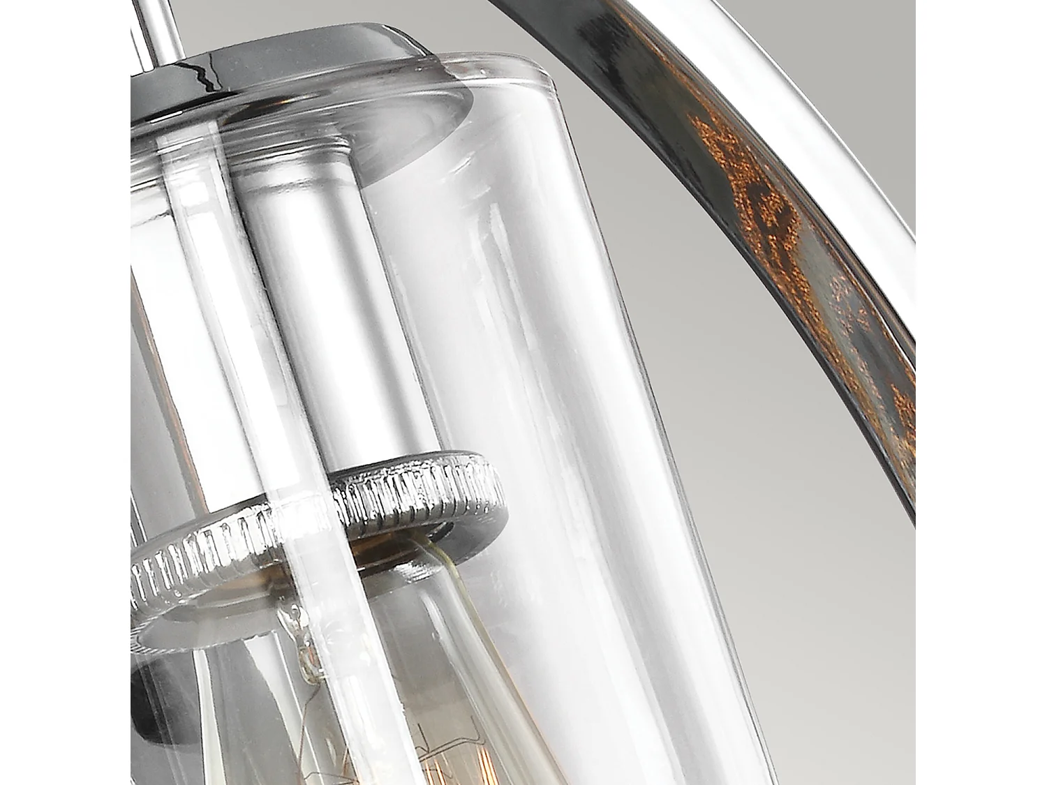 Elstead Marlena Applique murale à 1 lumière, chrome poli, E27