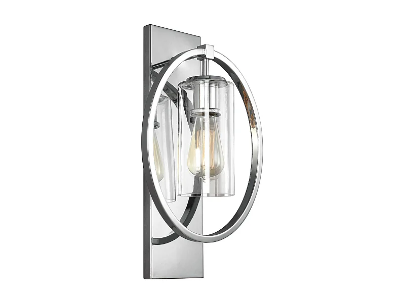 Elstead Marlena - 1 Licht Wandleuchte Chrom poliert, E27