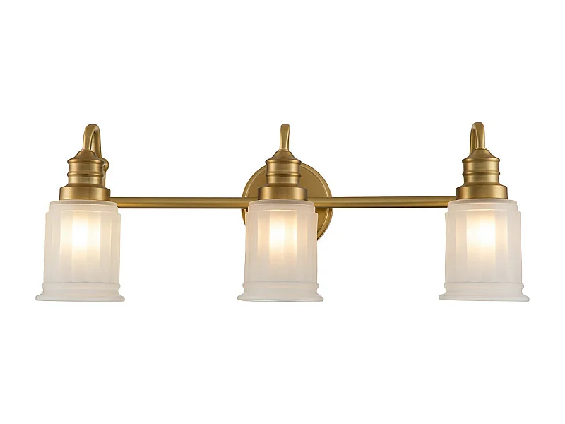 Elstead Quoizel Swell Lampada da parete in ottone spazzolato, IP44