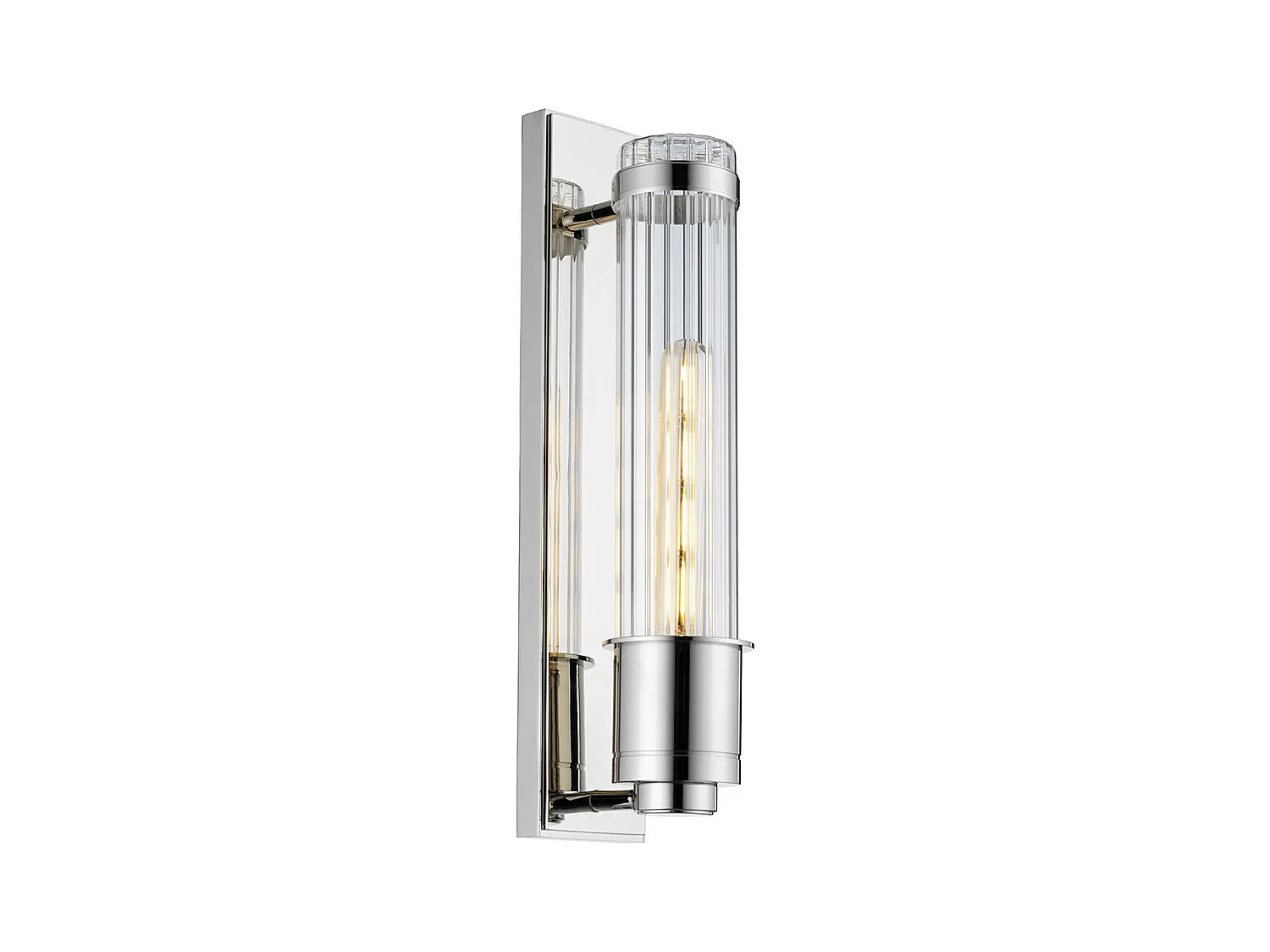 Wellington Applique 1 Luce Cromo Lucido IP44