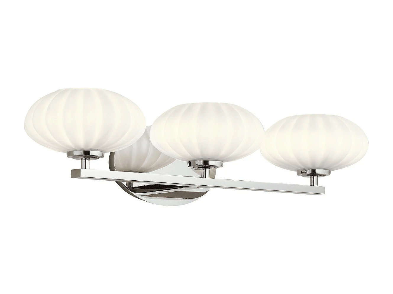 Elstead Kichler Pim Badrumsvägglampa polerad krom, 3000K, IP44