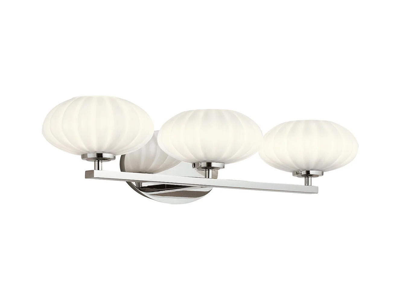 Elstead Kichler Pim Lampada da parete per bagno Cromo lucido, 3000K, IP44