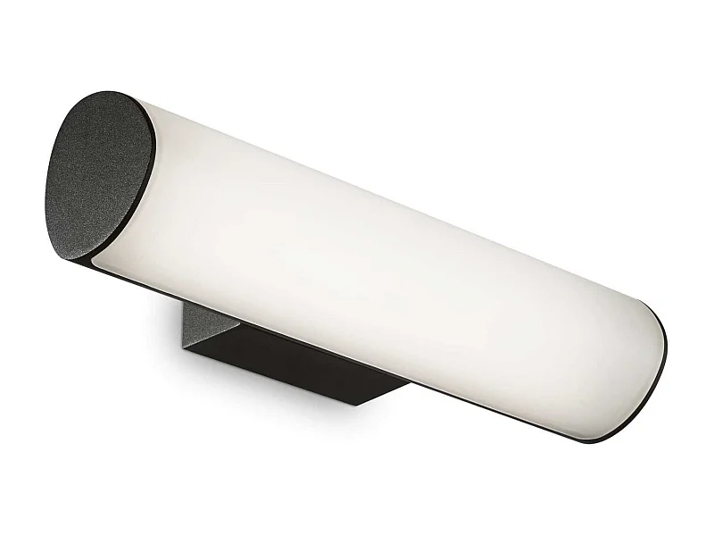 Ideal Lux ETERE Integrierte LED-Badezimmer-Überspiegelleuchte, Schwarz, 1150 lm, 3000 K, IP44