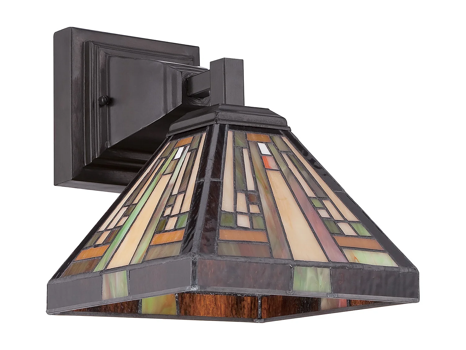 Elstead Stephen 1 Light Tiffany Light Vintage Bronze, E27