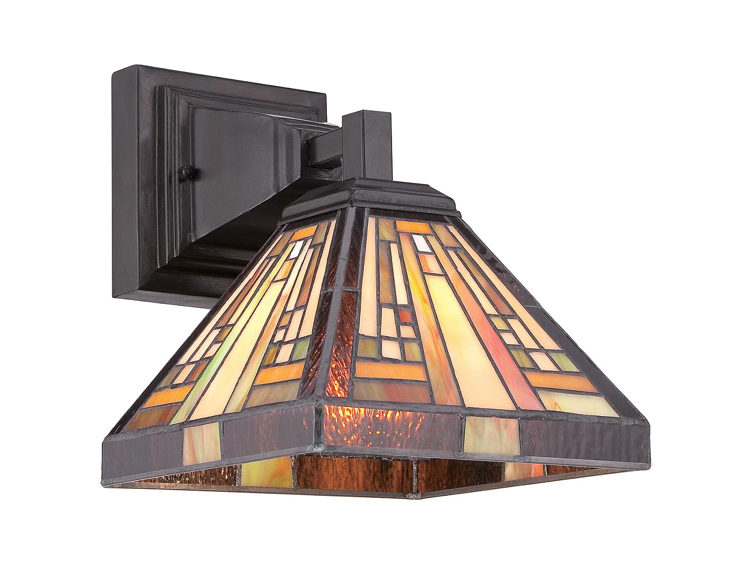 Elstead Stephen - 1 Licht Tiffany Licht Vintage Bronze, E27