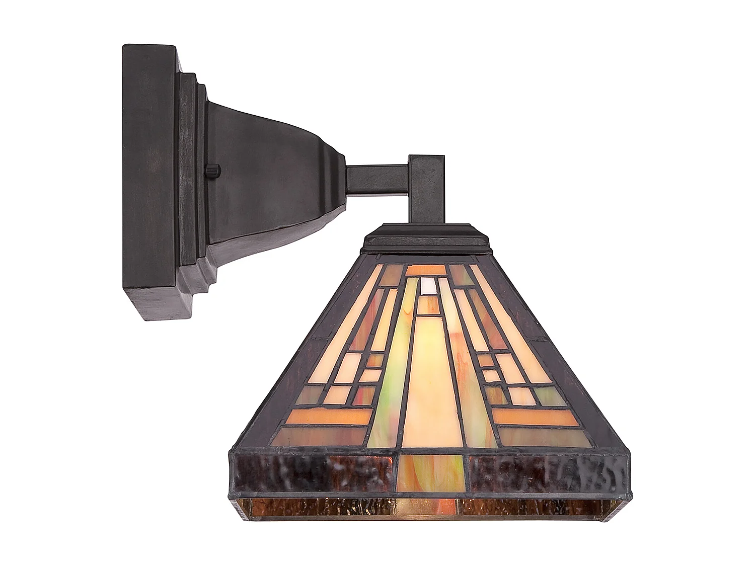 Elstead Stephen - 1 Licht Tiffany Licht Vintage Bronze, E27