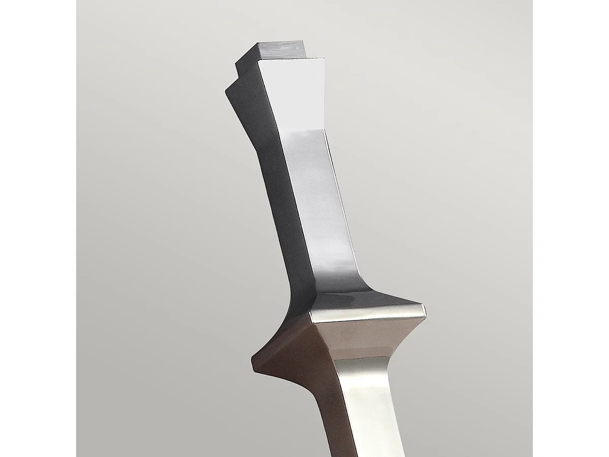 Elstead Teva - 1 Licht Innenwandleuchte aus poliertem Nickel, E27