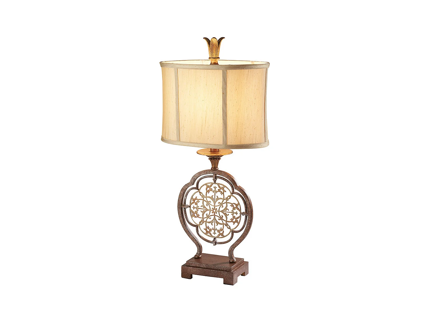 Elstead Marcella Lampe de table 1 lumière bronze britannique, E27