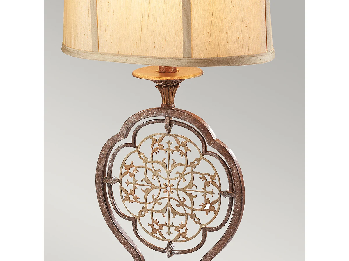 Elstead Marcella 1 ljus bordslampa brittisk brons, E27