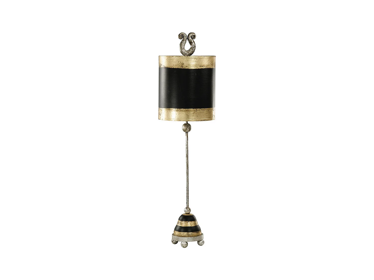 Elstead Phoenician 1 lampe de table lumineuse en acier, E27
