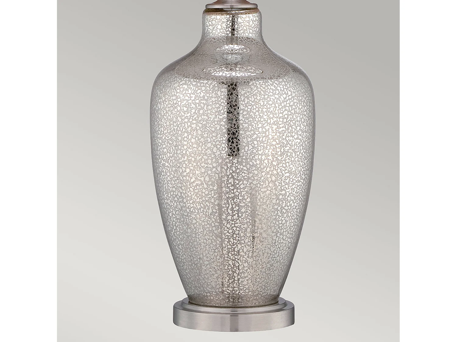 Elstead Nicolls 1 ljus Bordslampa Mercury Glass, E27