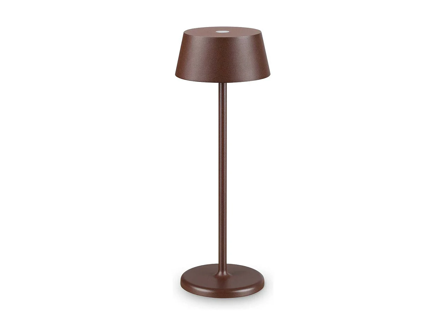 Ideal Lux PURE Lampe de Table LED Intégrée Marron Café 230Lm 3000K IP54