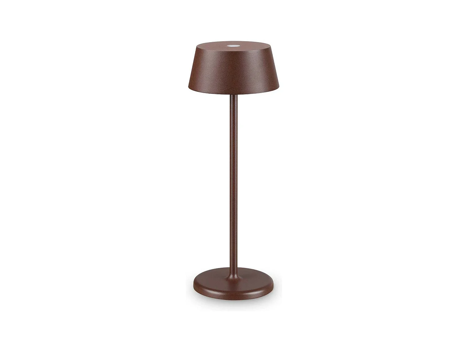 Ideal Lux PURE Lampe de Table LED Intégrée Marron Café 230Lm 3000K IP54