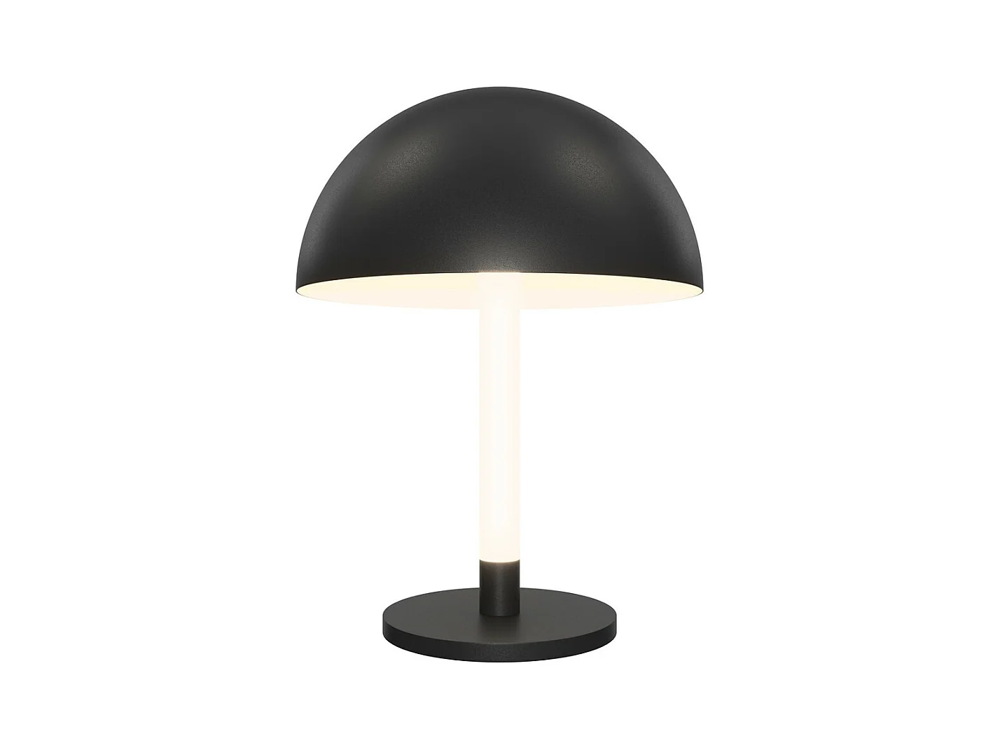Maytoni Ray Lampe de table LED intégrée Table & Floor Noir, 3000K, abat-jour en aluminium
