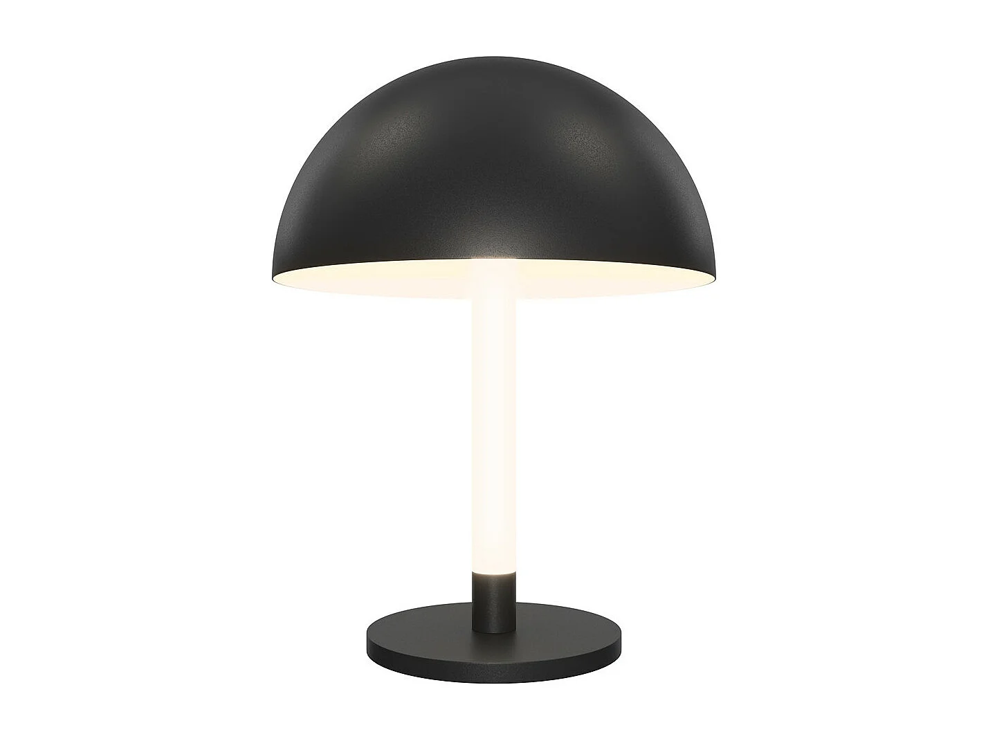 Maytoni Ray Tisch- und bodenintegrierte LED-Tischlampe Schwarz, 3000 K, Aluminiumschirm