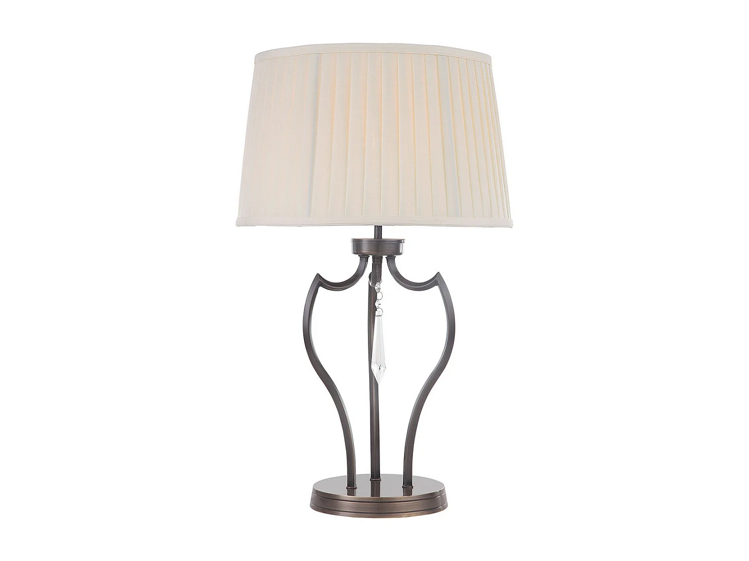 Elstead Pimlico Lampe de table 1 lumière bronze foncé, E27