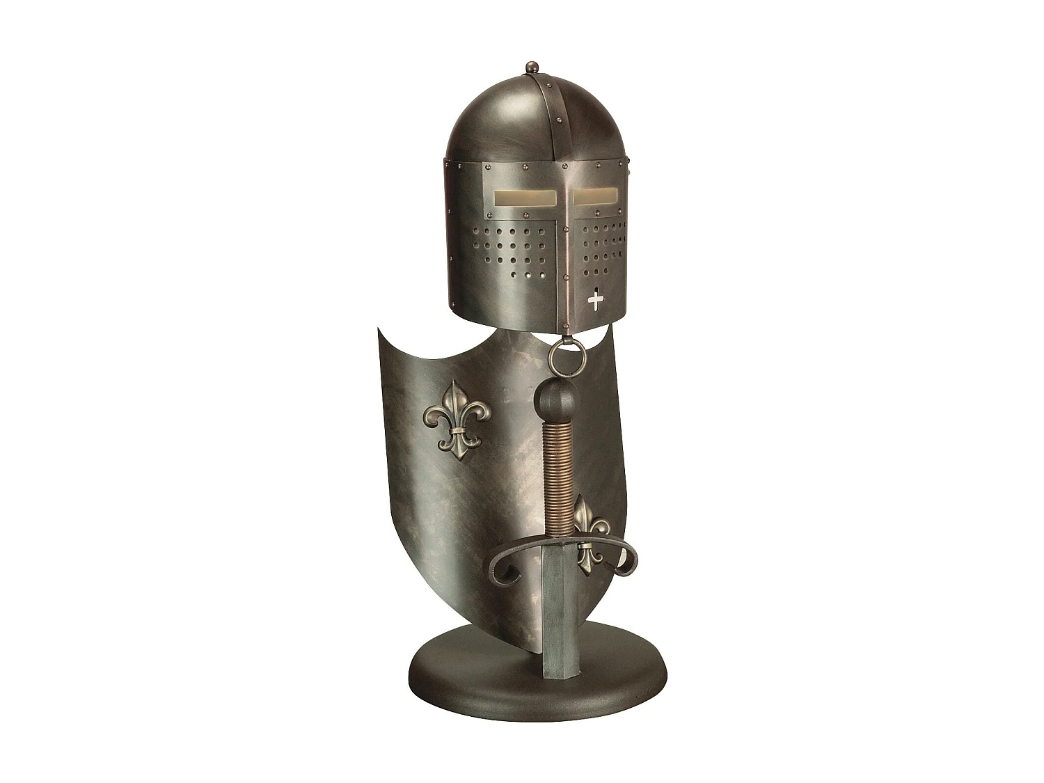 Elstead Crusader - Lampada da Tavolo Bronzo Brunito