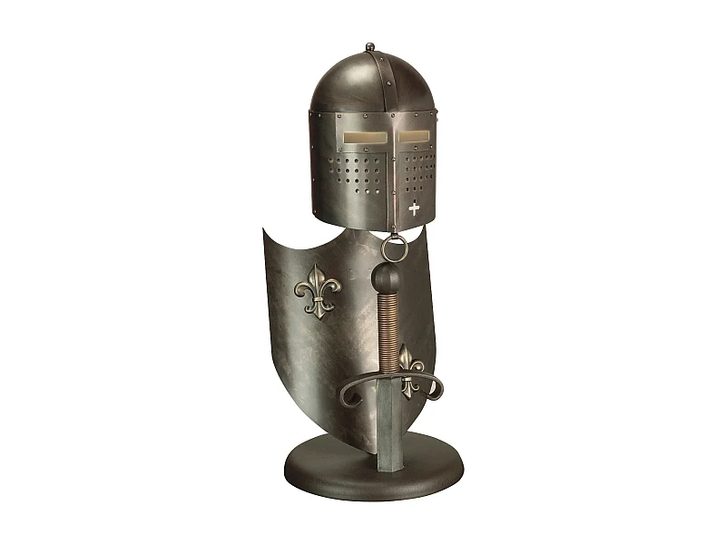 Elstead Crusader - Lampada da Tavolo Bronzo Brunito