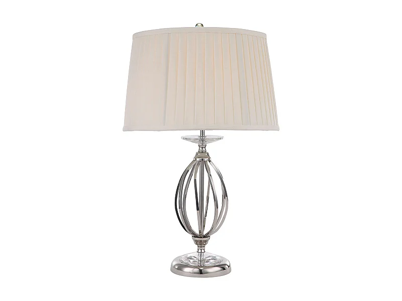 Elstead Aegean 1 ljus bordslampa polerad nickel, E27