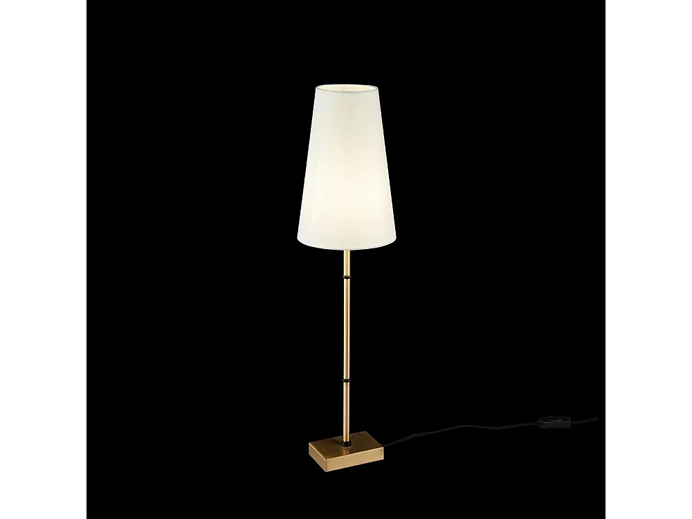 Zaragoza Lampe de table en laiton, 1 lumière, E14