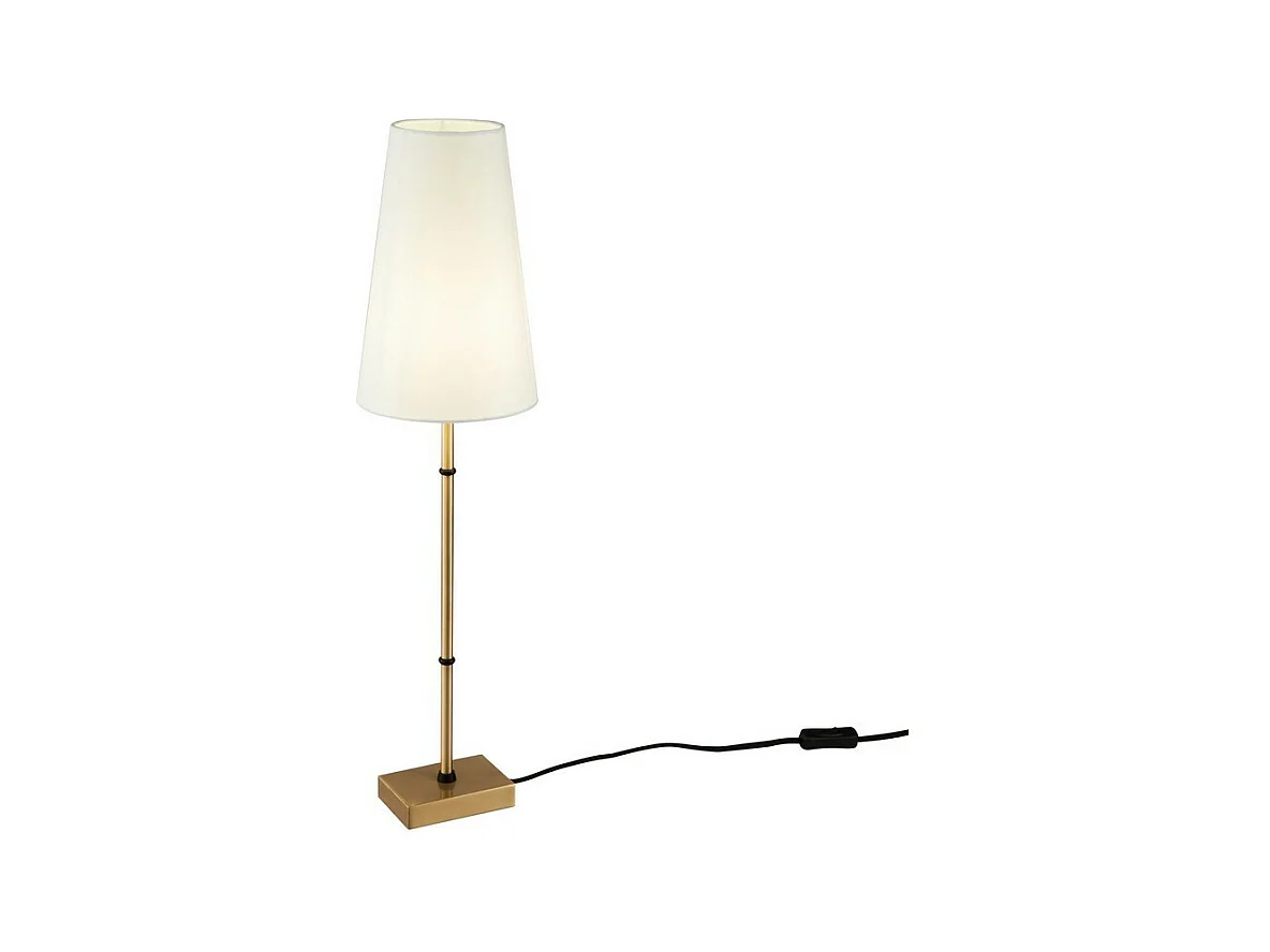 Zaragoza Lampe de table en laiton, 1 lumière, E14
