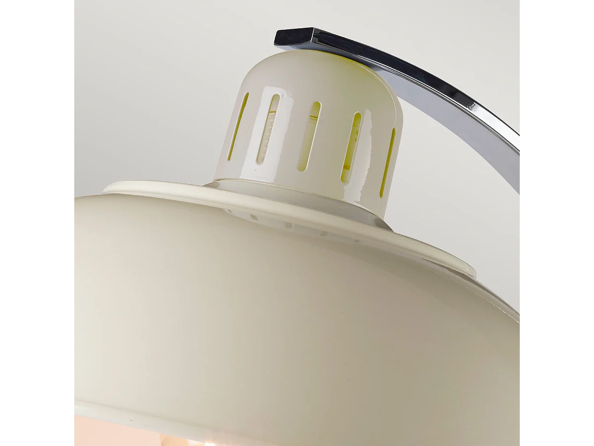 Elstead Franklin 1 ljus skrivbordslampa Oyster White, E27