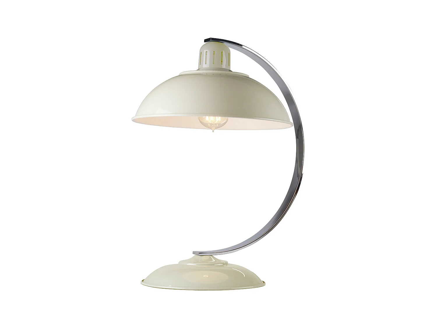 Elstead Franklin - 1 Licht Schreibtischlampe Oyster White, E27
