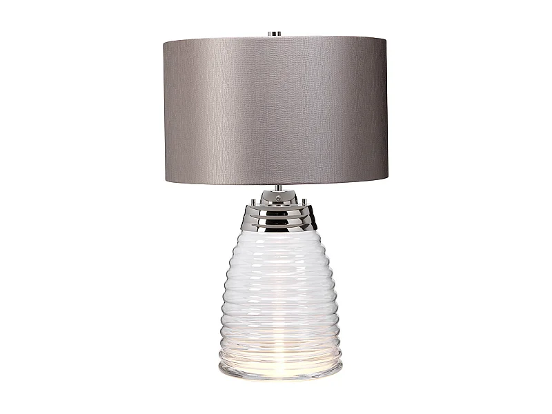 Milne Tischlampe Nickel poliert