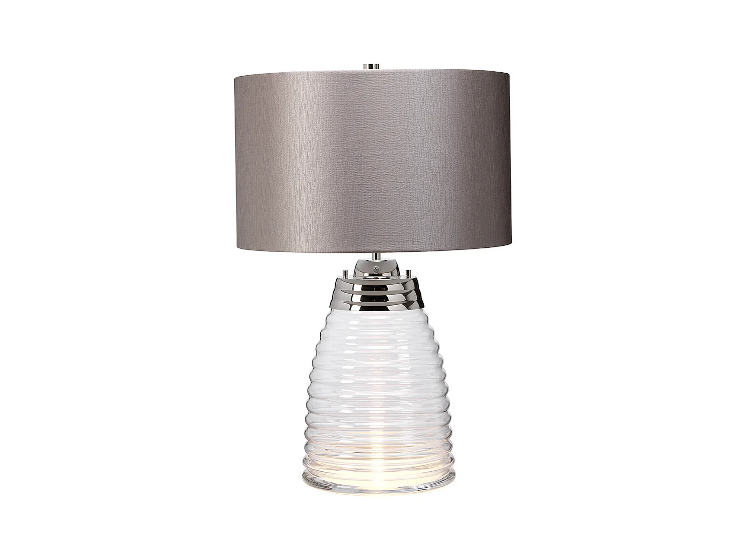 Milne Lampe de table Nickel poli