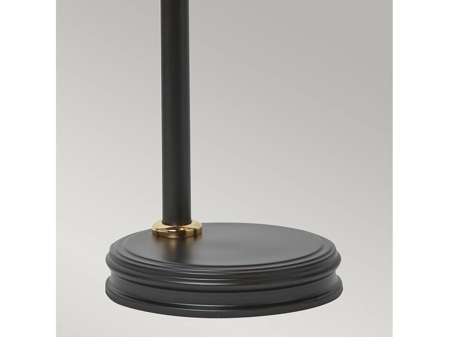 Elstead Douille - Lampada da tavolo a 1 luce Ottone lucido, Nero, E27