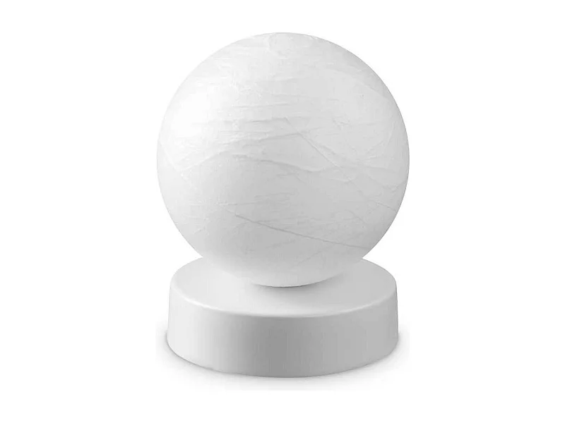 Ideal Lux CARTA Lampada da tavolo Globo Bianca 10cm