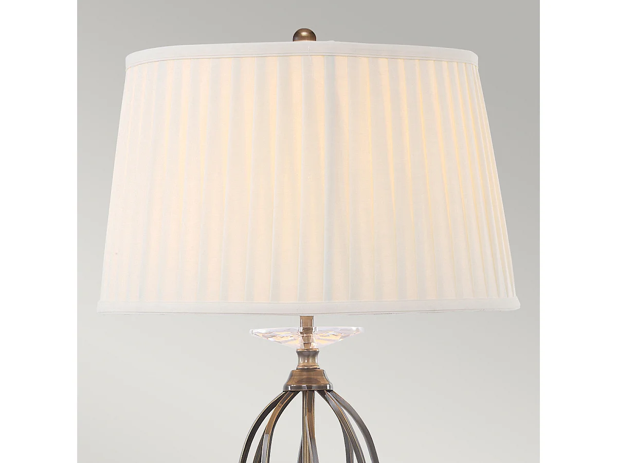 Elstead Aegean 1 ljus Bordslampa Åldrad mässing, E27